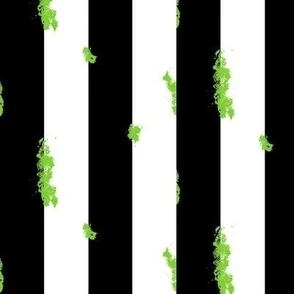 Beetlejuice Bright Green Cartoon Fabric | Spoonflower