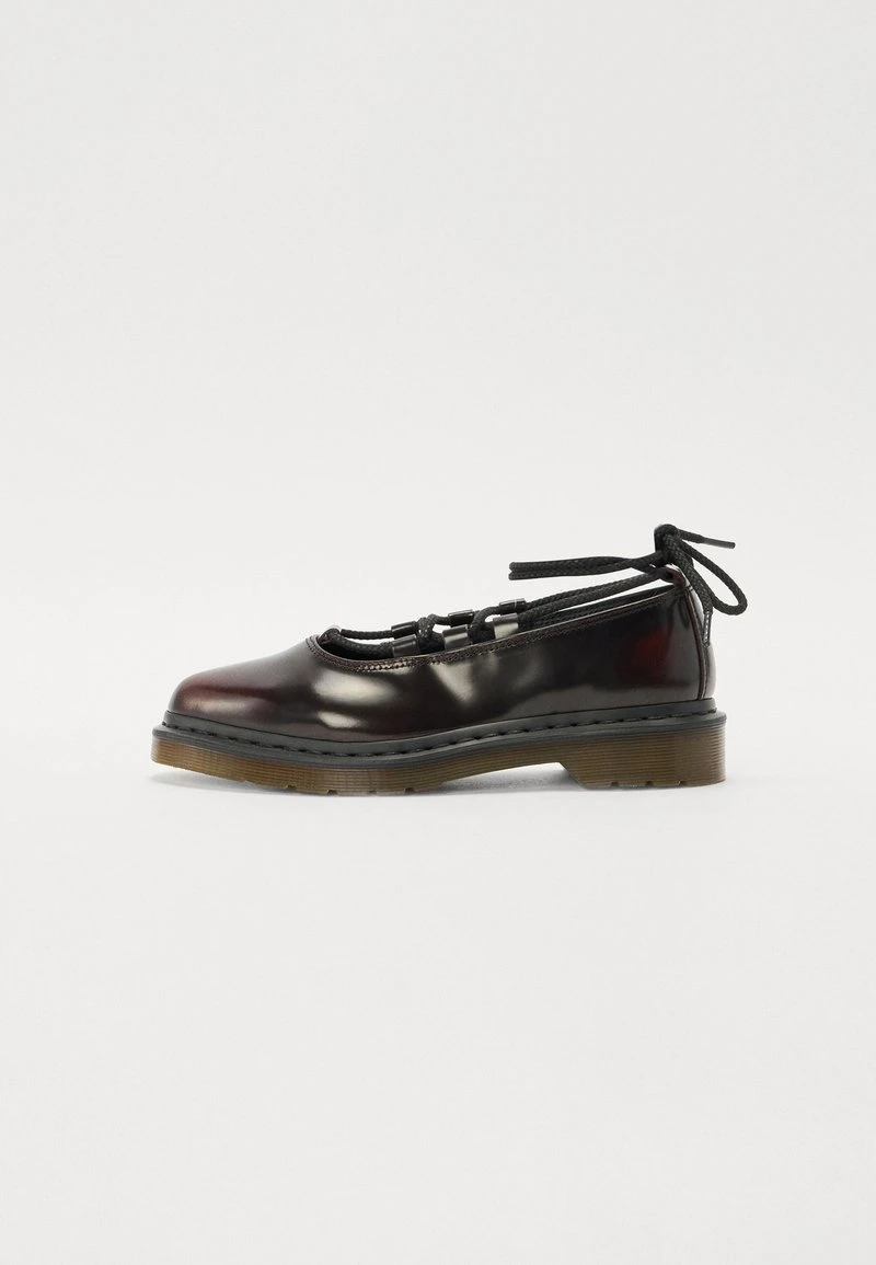 ELPHIE LACE UP - Ballerines - cherry red arcadia
