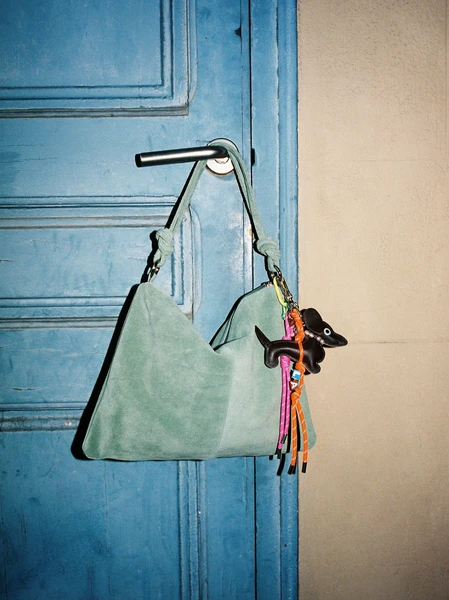 Sac porté à l'épaule en cuir