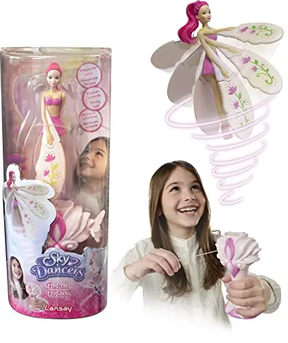 Sky Dancers - Fuschia Fantasy - Poupée Volante - Dès 6 ans - Lansay