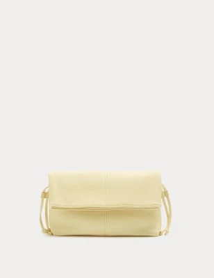 Pochette ruchée à rabat