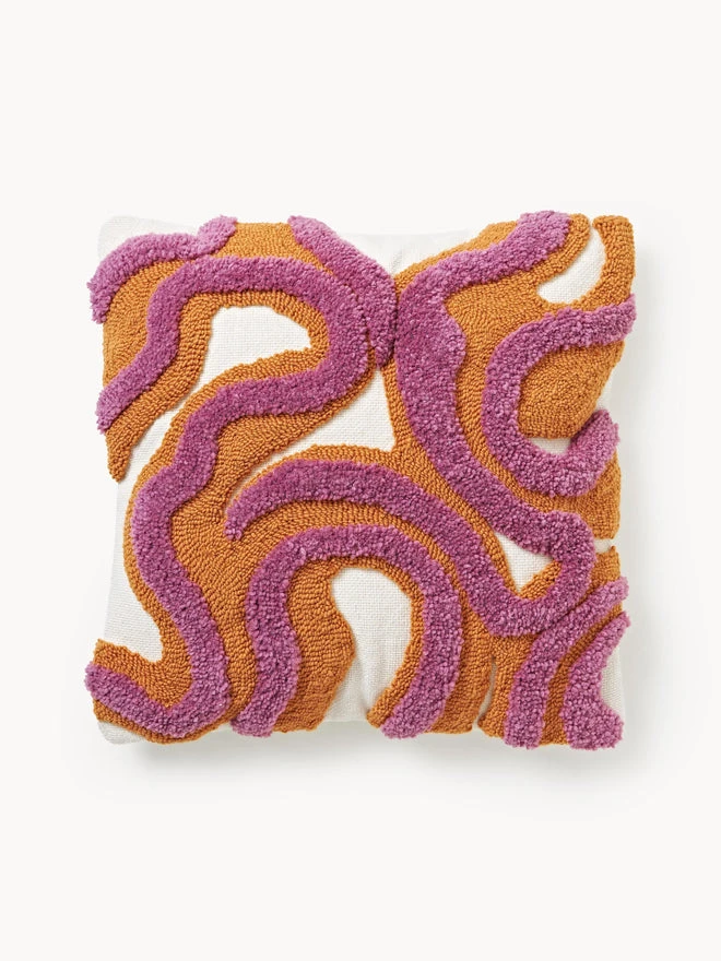 Housse de coussin tuftée Jiri