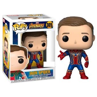Funko POP Marvel Avengers Infinity Iron Spider Exclusive
