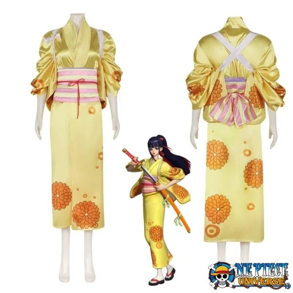Kikunojo One Piece Costume Okiku Cosplay Outfit Wano HOT | One Piece Universe Store