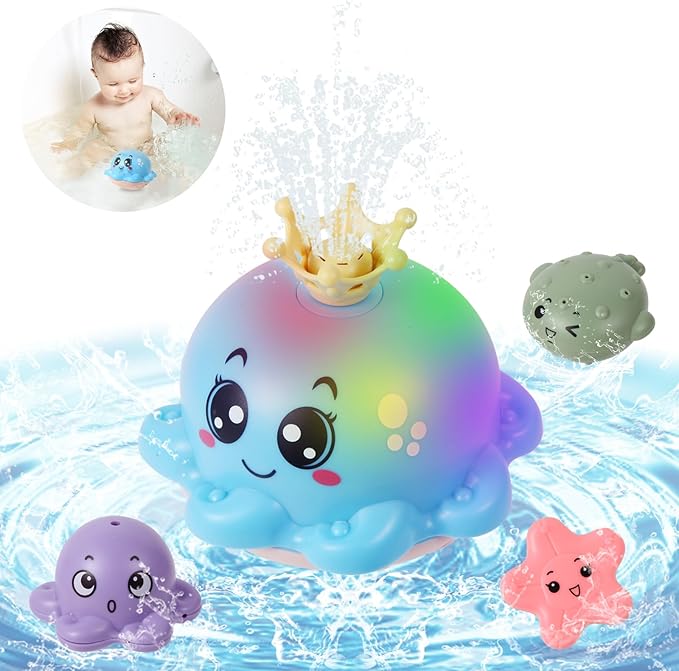 Mekkyes Jouet de Bain 1 2 3 an, Jouet Bain BéBé 1 2 Ans, Jouet Bain