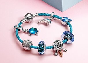 Charm Pendant Tortue de Mer en Verre de Murano