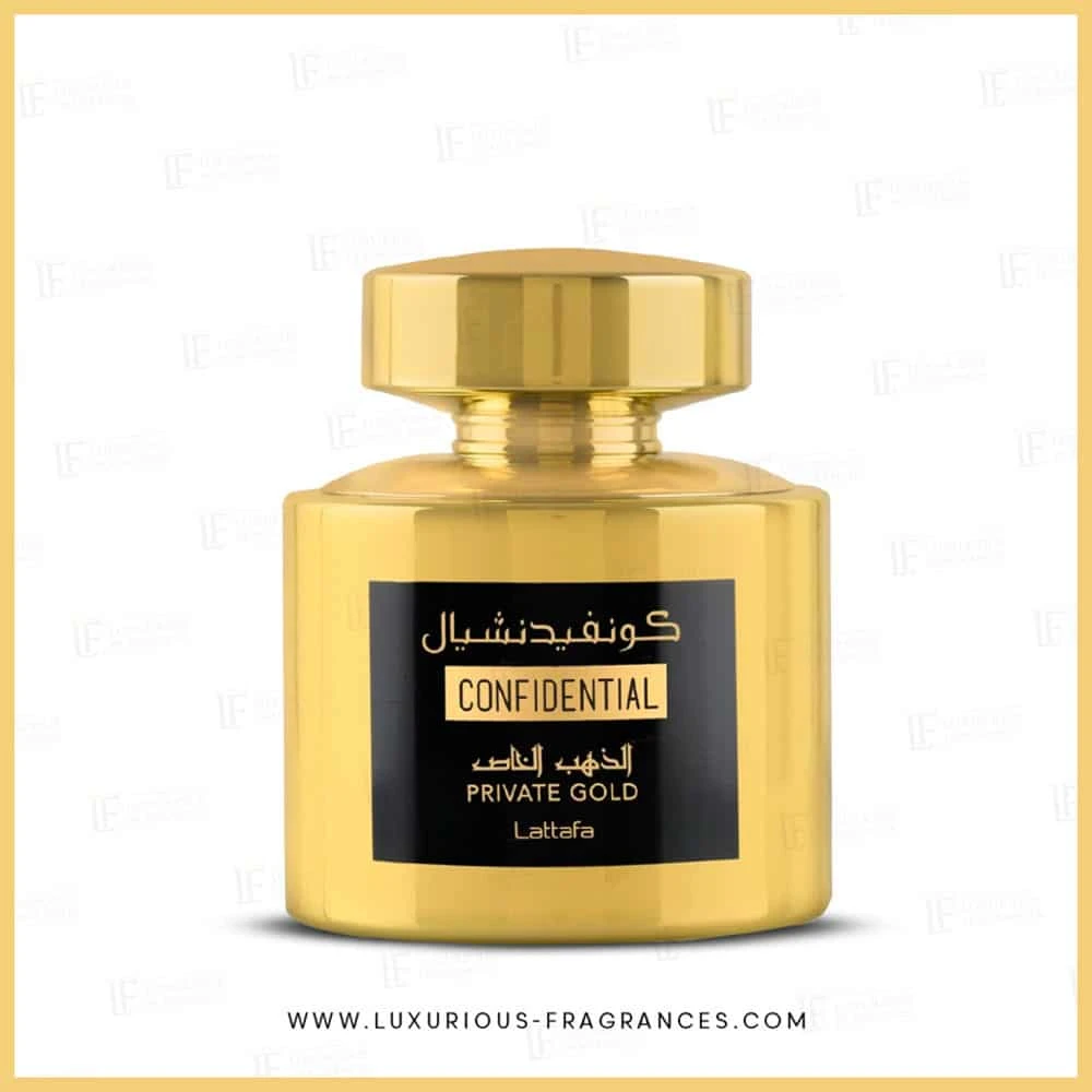 Confidential Private Gold - Lattafa Perfumes