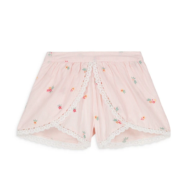 Short ASYA Pink Bouquet Stripes LOUISE MISHA
