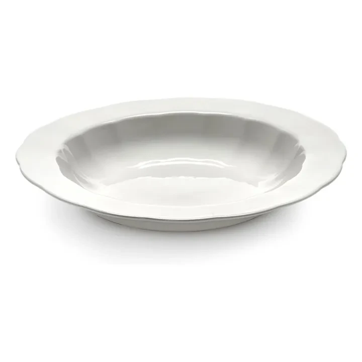 Assiettes creuses Silhouette, Sergio Herman - Set de 4 | Blanc