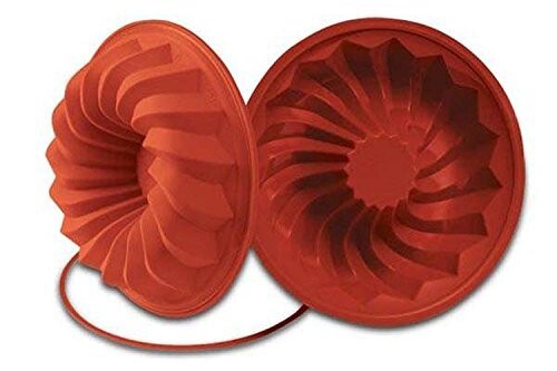 Silikomart 20.224.00.0060 SFT224 Moule Forme Savarin Silicone Terre Cuite