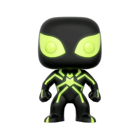 Figurine Pop! #195 Phosphorescent Marvel Spider-Man Stealth Suit
