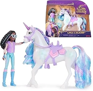Unicorn Academy UCA Small Doll & Unicorn Lyla & Glacier
