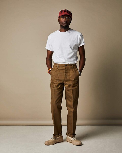 T107 Fatigue Pants - Light Olive