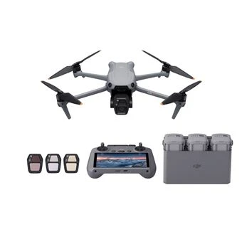 Drone Dji Air 3S Fly More Combo RC 2 Gris et noir