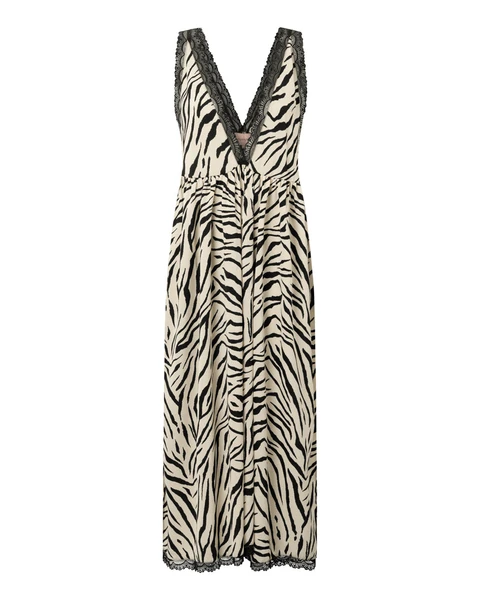 Vavara Dress - Zebra Striped