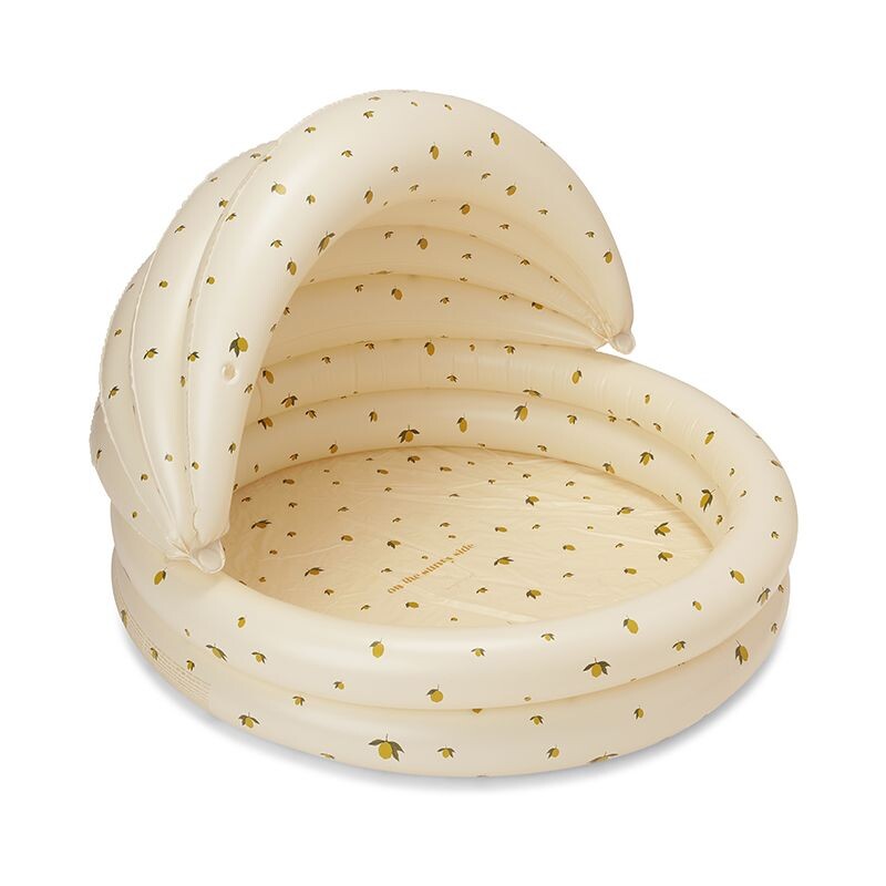 Piscine avec auvent citron lemon