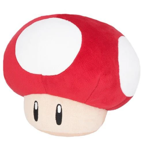 Peluche Nintendo - Super Mario - Super Champignon 16 Cm - Peluche