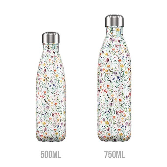 Bouteilles Chilly's | Étanche, sans fuites | Acier inoxydable sans BPA | Bouteille d'eau réutilisable | Double paroi isolée sous vide | Garde les boissons froides pendant plus de 24 heures et les boissons chaudes pendant 12 heures: Amazon.fr: Sports et Loisirs