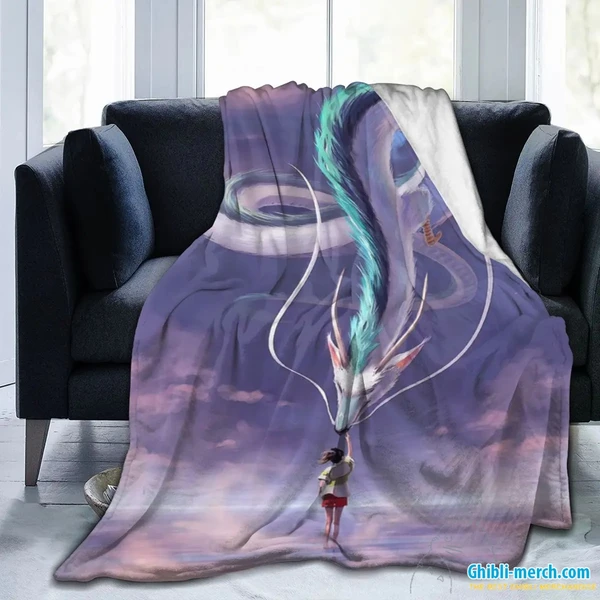 Spirited Away Blanket Trendy Picks 2024 for Sale | Ghibli Merch Store