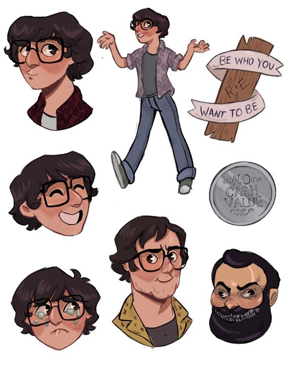 Richie Tozier- Ensemble d’autocollants