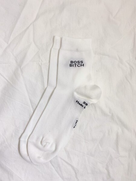 Les chaussettes Boss Bitch - LLIVE
