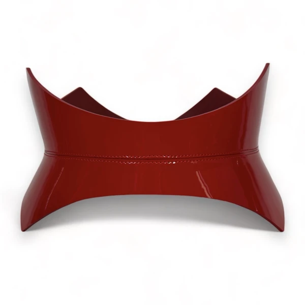 Thorns Red Patent Leather Corset Belt - ARIA MARGO