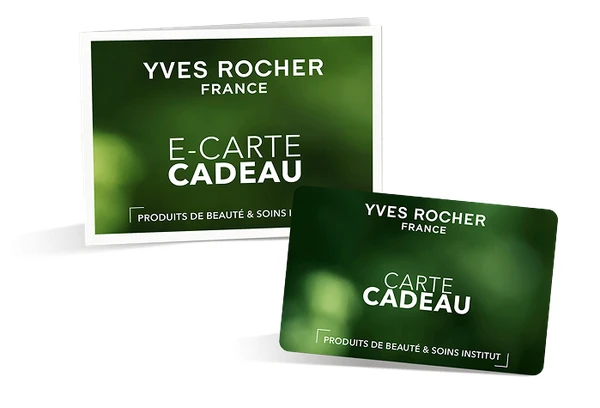 Carte Cadeau Beauté • Yves Rocher