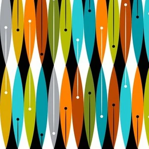 Mod Pod #2 Fabric | Spoonflower