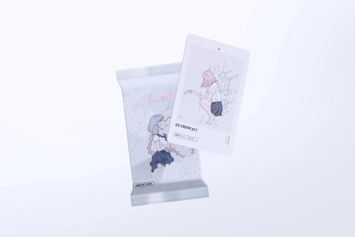 Booster 5 cartes Série "Catching Clouds"