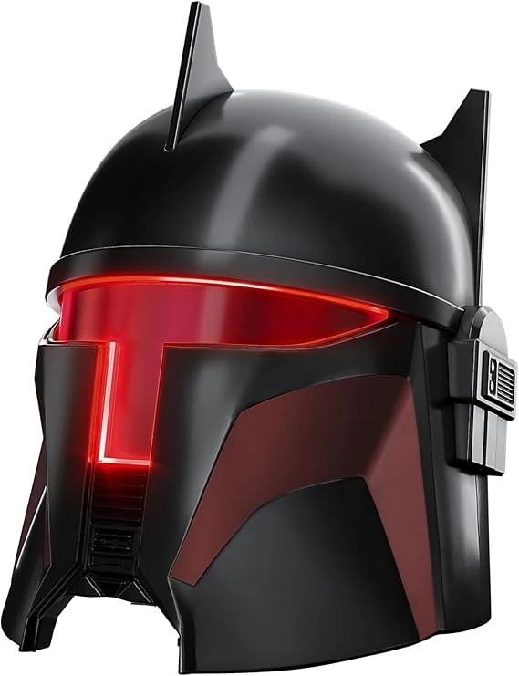Casque : Star Wars The Black Series Moff Gideon, casque électronique premium avec effets lumineux, article de cosplay pour adultes, à partir de 14 ans