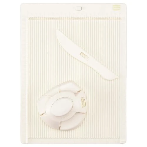 Vaessen Creative Perforatrice Cartes, Enveloppes et Boîtes - pour Projets DIY, Papier Scrapbooking, Plastique Fou, Bullet Journaling, Cartes de Vœux, Papier Découpage, Étiquettes, Décoration