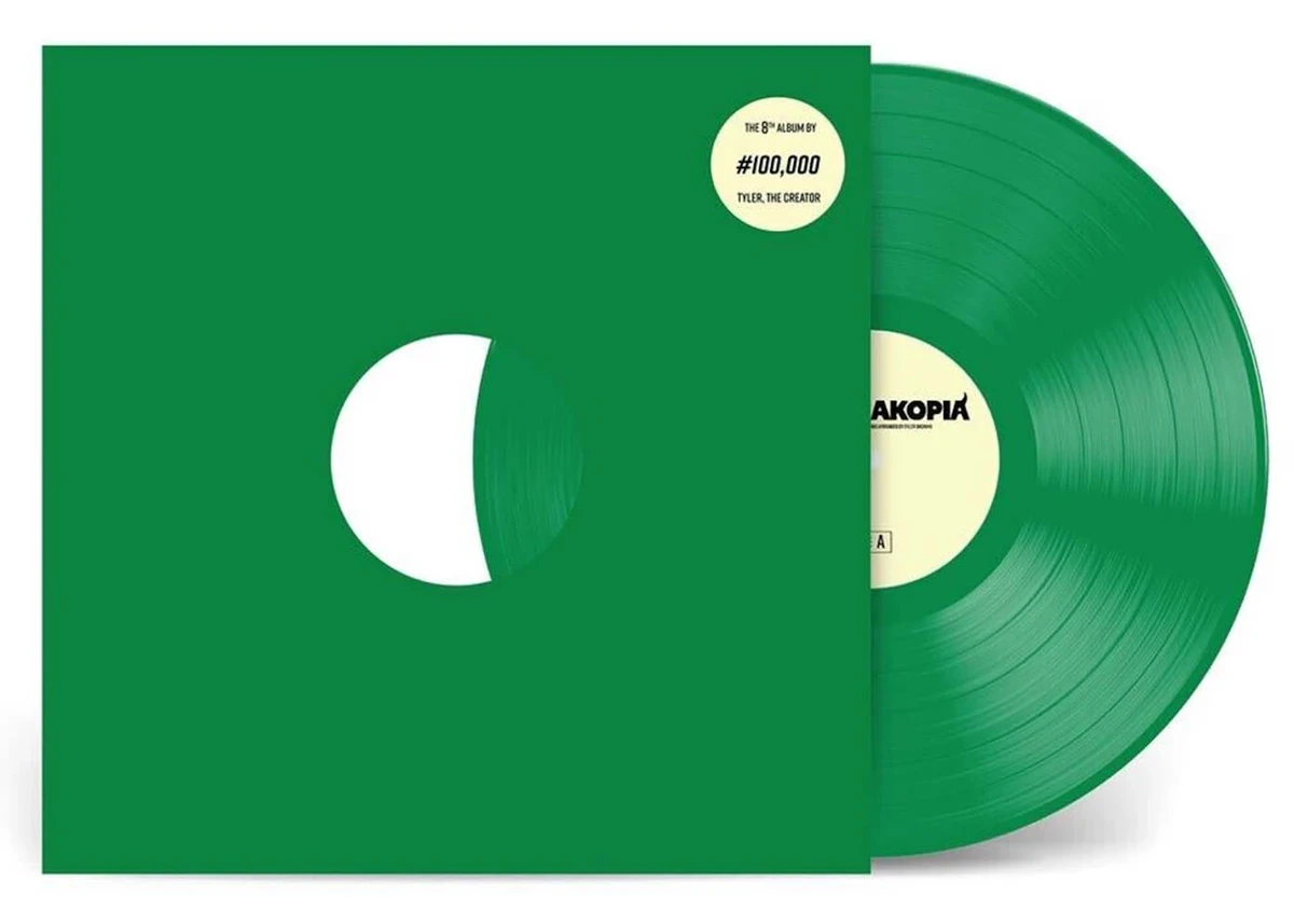 Tyler, The Creator CHROMAKOPIA Edition limitée 2XLP Double Vinyl (Test Pressing Version 1) Vert