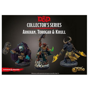 Acheter D&D - Descent into Avernus - Arkhan, Torogar & Krull - Gale Force Nine - Jeux de rôle