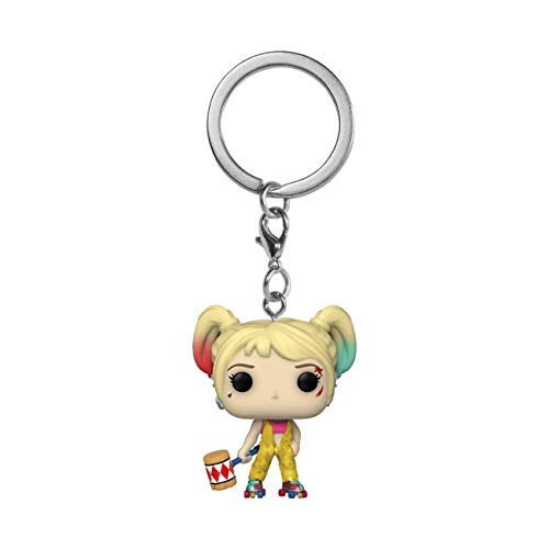 BIRDS OF PREY - Pocket Pop Keychains - Harley Quinn Boobytrap - 4cm