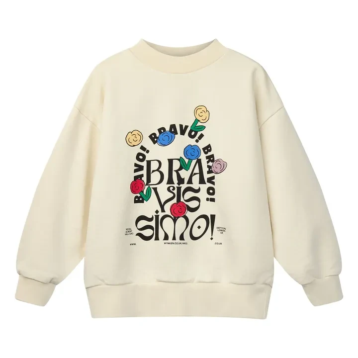 Sweat Kukka Coton Bio | Crème