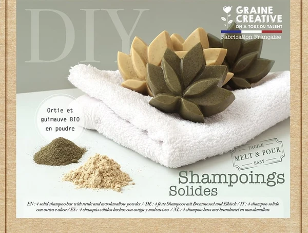 Coffret shampoings solides DIY
