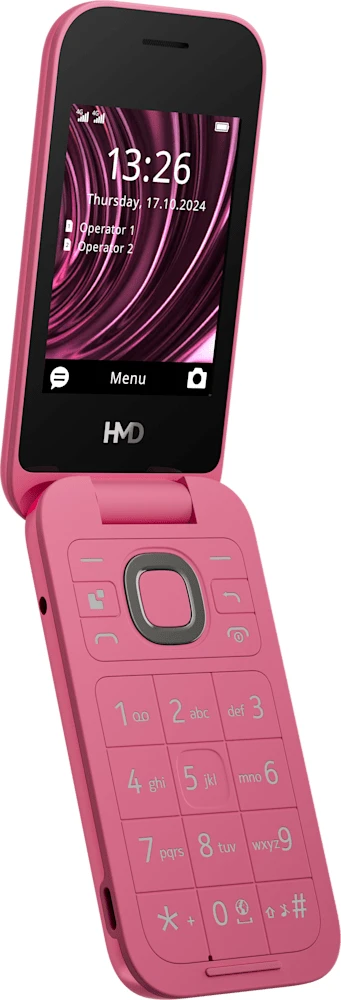 HMD 2660 Flip | Téléphone à clapet moderne et élégant