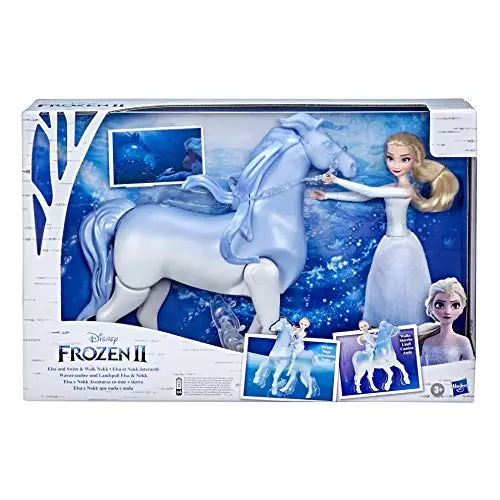 Disney La Reine des neiges 2, Elsa et Nokk interactif, poupées pour Enfants inspirées de La Reine des neiges 2 de Disney