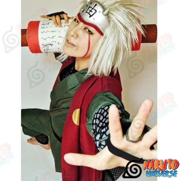 Naruto Jiraiya Headband Cosplay Costume For Fans | Naruto Merch Store - Naruto Merchandise Official | Naruto Universe