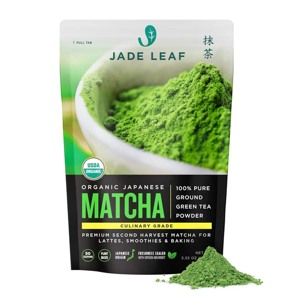 Jade Leaf Matcha | Organic Japanese Matcha Culinary Grade 