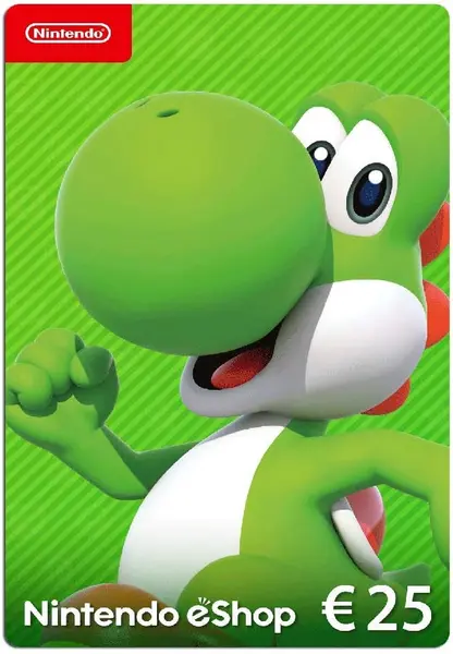 Carte Nintendo eShop 25 EUR | Code de téléchargement (EU) | Switch
