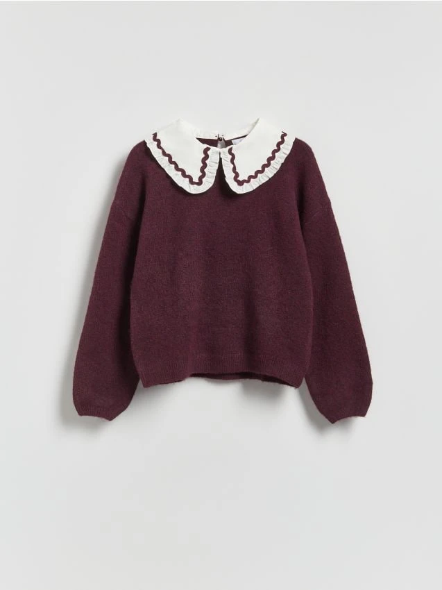 Pull en laine mélangée