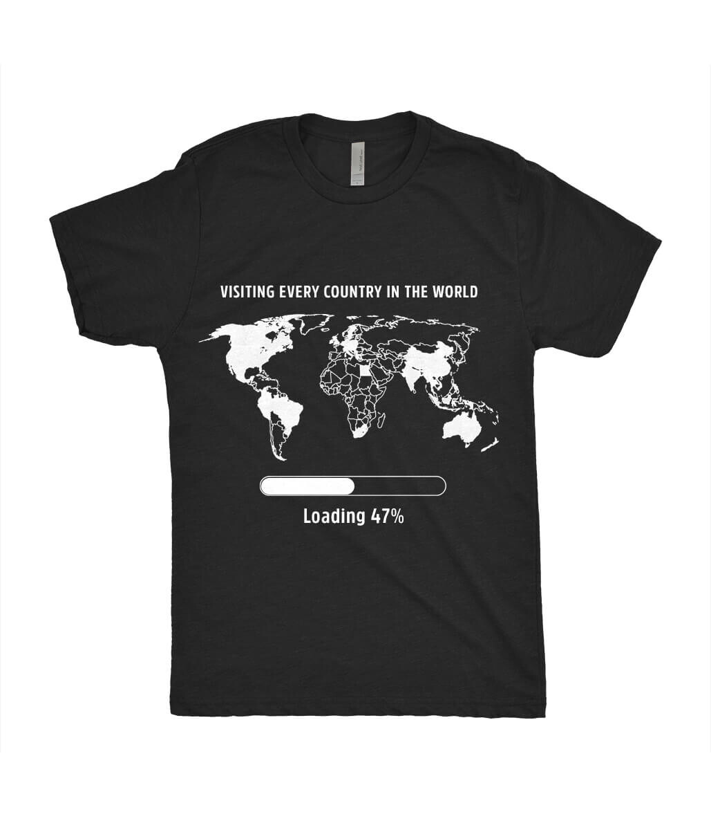 Visiting Every Country in the World Shirt