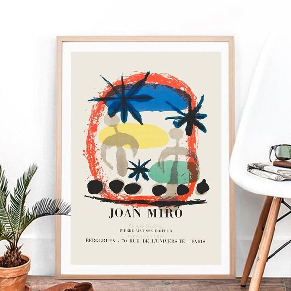 Affiche Joan Miró