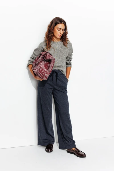 Cardigan court côtelé Femme