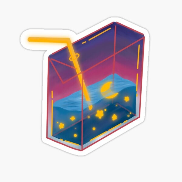 Jus de lune | Sticker