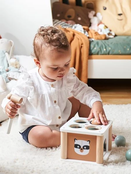 Jeu de Tap-tap GREEN FOREST en bois FSC® multicolore - Vertbaudet