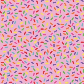 JUST SPRINKLES - FINAL PANTONE 521 Fabric | Spoonflower