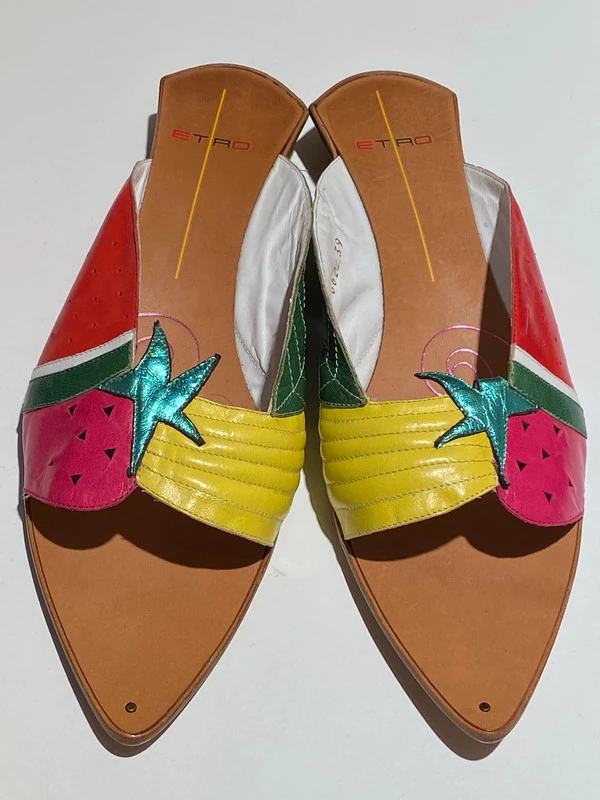ETRO Pantoletten Gr. 39