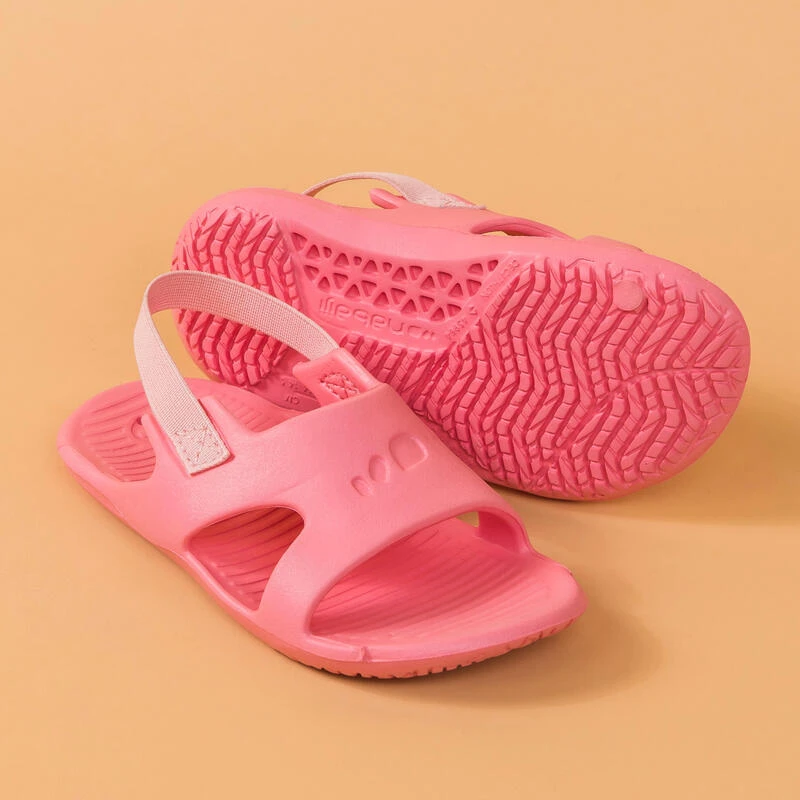 Chaussure Sandale Piscine bébé et enfant roses